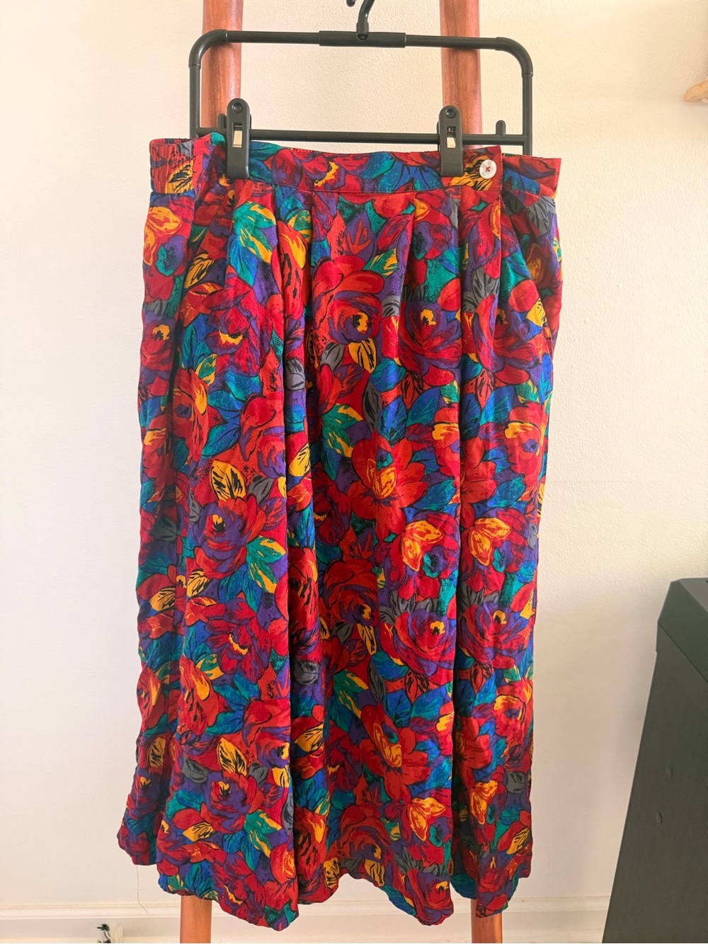 Vintage Fall Leaves Cottagecore skirt